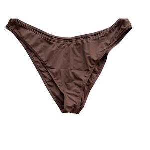 LA Hearts PacSun Brown Bikini Bottom Size L Vacation Resort Island Summer Beach